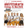 Eintrittskarte Ditzinger Musiknacht 15.05.2026